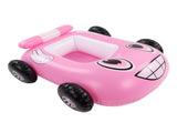 Summer Inflatable Fire Boat Car Shaped Babies Swim Float Boat Pool Float For Kids Pink V1294-YM0703-3111230028313