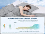 Cooling Blanket King, Arc-Chill Q-Max 0.5 for Hot Sleepers, Absorbs Heat to Keep Body Cool for V1258-DP02-C-580