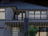 960 LEDs Snowing Icicle Lights available in 4 Colors - Multicolor V720-XB0137M