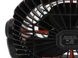Camping Fan Rechargeable 10400mAh Timing 7 Light Modes Dual Blades Dual Motor 270&deg Adjustable V1294-YM0901-3113240224711