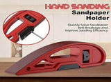 Handheld Aluminum Sanding Block with Adjustable Tension for Woodworking Auto Body and DIY Surface V1341-ZY-Q6C45KSA-A