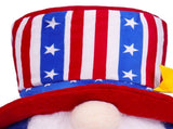 4th of July Patriotic Gnome Decoration Fabric Independence Day Dwarf Doll for Living Room Study V1294-YM0901-3115240110111