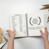 The Mental Health Journal Set Planner Care and Relaxation Workbook Adults, Mental Health Planner V1366-AZ2-W-24140