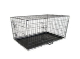 Wire Dog Cage Foldable Crate Kennel 30in with Tray V274-PET-WC30