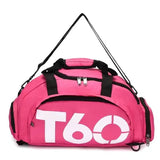 Travel Duffel Bag T60 Duffel Durable Travel Bag Stylish Gym Bag Weekend Bag - Navy - Size 50-30-28CM V1106-127-08936-NVY-50-30-28CM