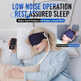 6D Airbag Heat Therapy Head & Eye Massager Three-Level Constant Warmth Aids Sleep, Multi-Mode V1232-YDAMY-001