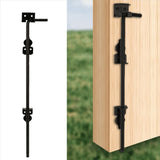 2pcs 18inch Cane Bolt Heavy Duty Gate Drop Rod, Hardware Ground Gate Stopper Gate Hardware, Cane V1192-AZ-W-22548