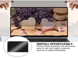 Computer Privacy Screen Film PET Ultra Thin Leak Proof for Monitors Black V1192-AZ-W-21731