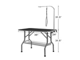 Pet Grooming Table Arm with Clamp, 915 x 610mm Dog Grooming Station, Foldable Pets Grooming Stand V952-ZDMRZ36INCH0NADPDV0