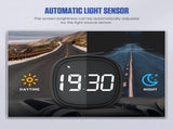 Speedometer - Digital GPS Speedometer - Head-up Display - KMH/MPH - With driver fatigue alert and V1188-MS-313-0627
