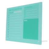 Dry Erase Planner Board Acrylic Desktop Calendar To Do List Schedule Board with Stand for Office V1294-YM0901-3117250051611