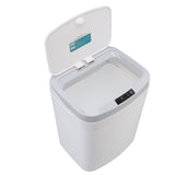 Smart Trash Can 16L Infrared Induction Button Control Manual Mute Household Automatic Trash Can with V1294-YM0523-3113220058411