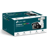 TP-Link VIGI 4MP C340 Outdoor Full-Colour Bullet Network Camera, 6mm Lens, Smart Detection, 3YW V1202-V2-NWTL-VIGI-C340-6