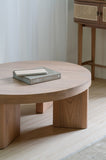 Apollo Round Solid Mindi Timber Coffe Table V199-CT090APNI