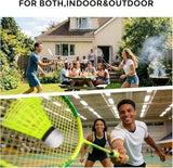 Durable Nylon Badminton Shuttlecocks Indoor Outdoor Training Recreational Yellow 12 Pack V1308-DSZKI-283