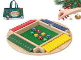 Shut The Box-Wooden Dice Board Game, Funny Shut The Box Game 2-4 Player, Board Games Gift for V1189-LWWAL-20260325-00282