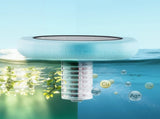 Solar Pool Ionizer, Hexagon Copper Pool Ionizer Up to 170343 L, Floating Automatic Water Cleaner and V952-TYNYCLZFSQDHDJNV9001V0