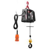 2-in-1 Electric Hoist Winch, 500 kg Capacity, 1500W Portable Power Winch Crane, 7.6 m Lifting V952-CGGGKBXSDDHL73MQ6001V3