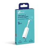 TP-Link UE300C USB 3.0 Type-C to Ethernet Network Adapter, 1 USB 3.0 Type-C Connector, 1 V1202-V2-NWTL-UE300C