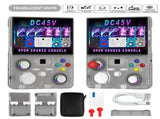 DC45V Retro Handheld Game Console, 4.5Inch HD IPS Full View Screentranslucent white V1300-DC45V-TRANSLUCENT-WHITE