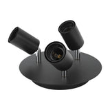 Ceiling Spotlight Holder 3 Head Rotating Lamp Base Ceiling Lamp Holder E27 Track Light Holder for V1294-YM0703-3119230079811