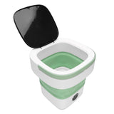 Portable Mini Washing Machine Small Clothes Foldable Laundry Machine with 3 Cleaning Modes for Hotel V1294-YM0901-3113250124711