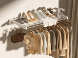 Alston Wall Mounted Drying Rack Clothes Airer Space Saver Folding Dryer Bearing Capacity 12KG V985-WMDRYINGRACKW