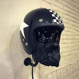 Motorcycle Skull Helmet Holder, Skull Helmet Stand, Motorcycle Helmet Hook, Skull Helmet Center for V1237-ZY-715-280