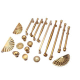 3D Sunflower Pumpkin Single Hole Knob 6pcs V1221-XM-LB348-GM22