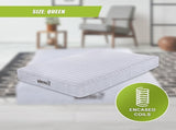 Contour Encased Coil Queen Mattress Hybrid Support with CertiPUR-US Certified Foam Comfort Layers V63-818753