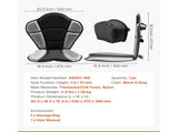 Kayak Seat, 1 Pack 31 mm Thick, Universal Paddle Board Seat with Back Support, Sit-on-Top Soft V952-PHTRZYEVAPMJZT0F7001V0