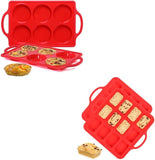 Silicone Muffin Top Pan & Silicone Mini Loaf Pan V1258-DP02-C-29
