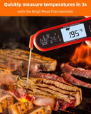 Meat Thermometer, Instant Read Digital Thermometer-Waterproof/Backlight, 43in Extended Probe and V1258-DP02-C-14