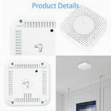 Air Quality Monitor 6-in-1 WiFi Intelligent Air Housekeeper Temperature/Humidity Detector Compatible V1192-AZ-W-10560