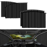 Car Window Sun Shade Magnetic Slidable Privacy Curtain Sun Protection Shield for Automotive Interior V1189-LC-QP-00548