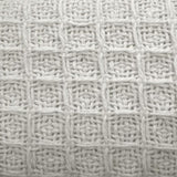 Cotton Waffle Blanket White Queen V442-ATX-BLANKET-WAFFLE-WHITE-QS