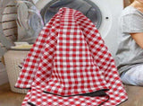 Waterproof Picnic Blanket Beach Outdoor Camping Mat Large Foldable Red V1308-DSZKI-932-2