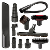 11Pcs Universal Vacuum Attachment Kit with 5 Size Cuttable Adapter Wet Dry Use Home Car Cleaning V1366-AZ2-W-15540