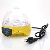 7 Chicken Incubators for Hatching Eggs, Egg Incubator with Temperature Control for Hatching Chicken, V1192-AZ-W-10149