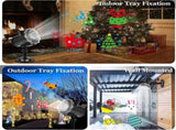 Christmas LED Projector Lamp, 16 Patterns Snowflake Outdoor Decorative Light V1263-JX-4575