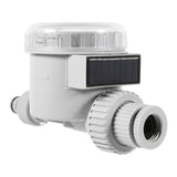1Pc Solar Power Home Garden Auto Water Saving Irrigation Controller LCD Digital Watering Timer V1294-YM0722-JYA01427