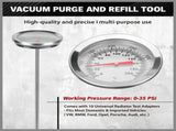 18PCS Radiator Pressure Tester Coolant Purge Refill Vacuum Cooling System Kit V465-86635