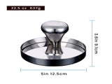 Gourmet Easy 2-IN-1 Smash Burger Press & Patty Maker, Stainless Steel Hamburger Helper, Bonus Patty V1376-MEATPATTY