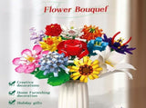 12 Flower Bouquet Building Set Compatible with Lego Flowers Botanical for Adults 980Pcs V1369-AZ3-W-22395
