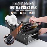 Manual Round Labeling Machine, 15-20pcs/min, Bottle Label Applicator for Round Bottles, Adjustable V952-SDYPTBJHSBDD2AX6YV0
