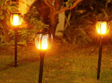 Solar Flame Lights Outdoor Lights Ground Plug Lights Simulation Torch Lights Waterproof V1294-YM0901-L6853-2