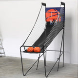 Basketball Arcade Game Electronic Scorer 8 Games Double Shoot Grey GAME-BAS-S-205-BK