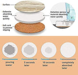 Marble Absorbent Drink Coasters Table Protection V1263-JX-5426