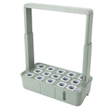 Hydroponics Growing System Indoor Garden 15 Pods Hydrophonics Planter Grower with LED Grow Light for V1294-YM0901-3111240173611