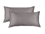 MULBERRY SILK PILLOW CASE TWIN PACK - SIZE 51X76CM - CHARCOAL ABM-202025